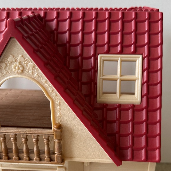 Calico Critters Red Roof Home Doll House - Picture 5 of 16